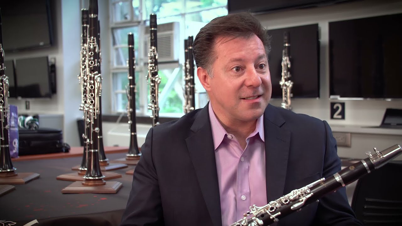Stephen Williamson & his Signature clarinet