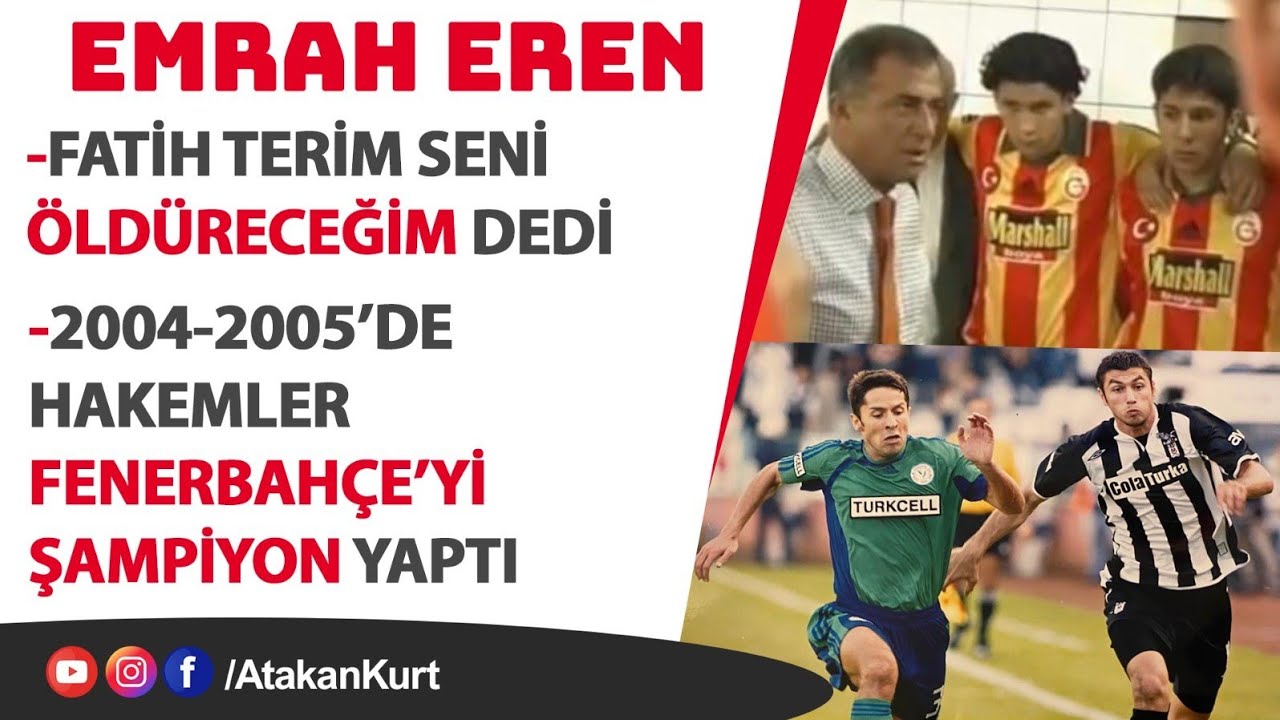 Emrah Eren: Hakemler F.Bahçe'yi şampiyon yaptı #trabzonspor #beşiktaş #galatasaray #fenerbahçe