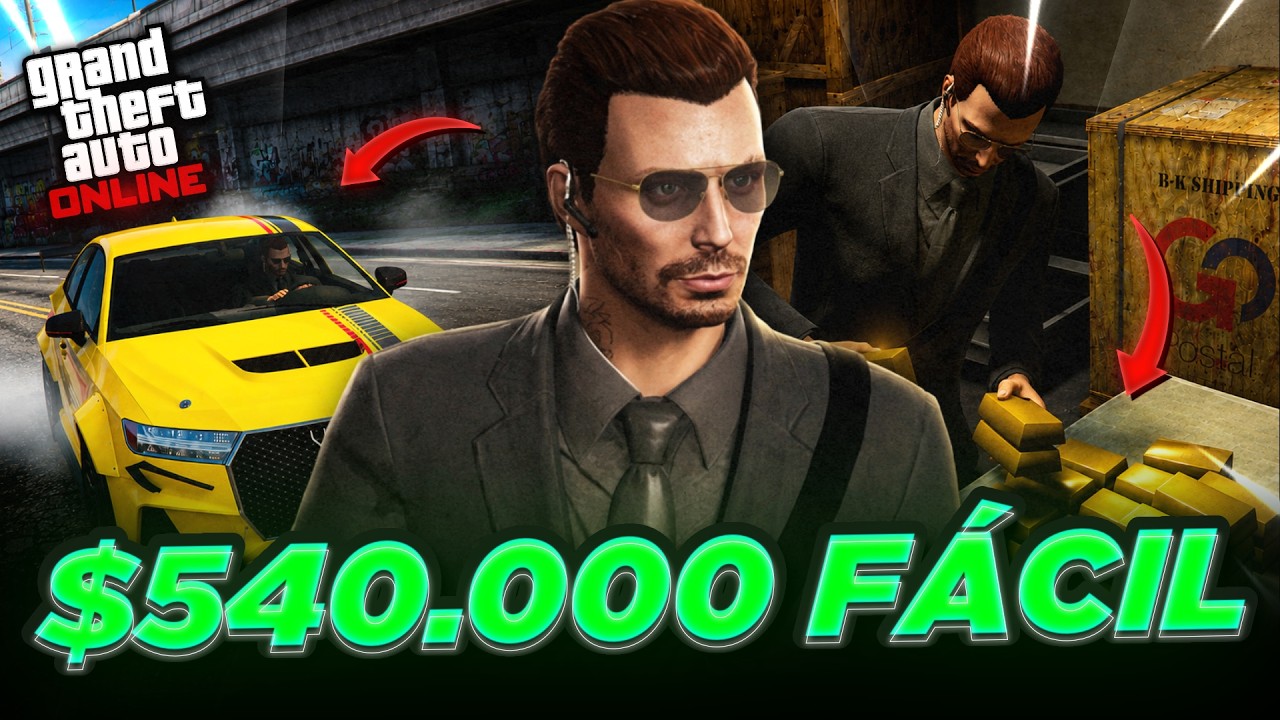 GTA ONLINE: COMO FAZER O UNION DEPOSITORY E GANHAR $540.000!
