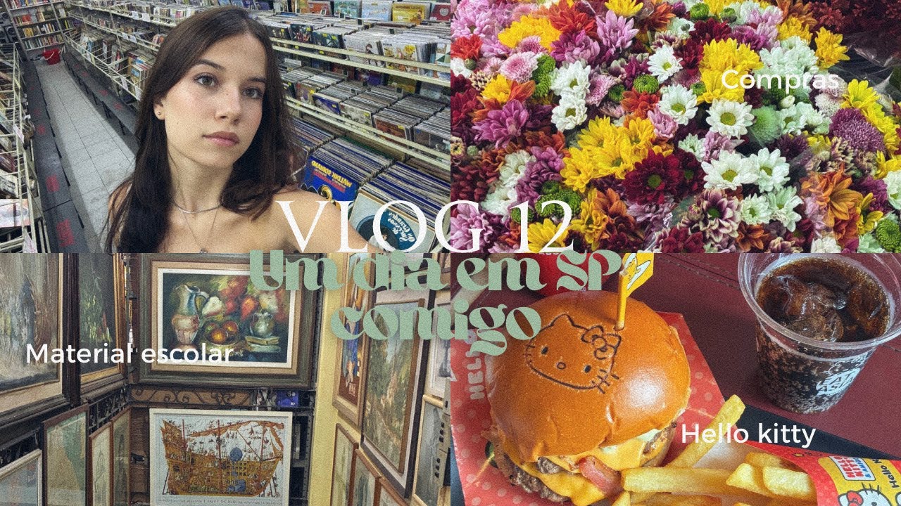 Vlog | Um dia na Liberdade + 25 de março comigo 🌷