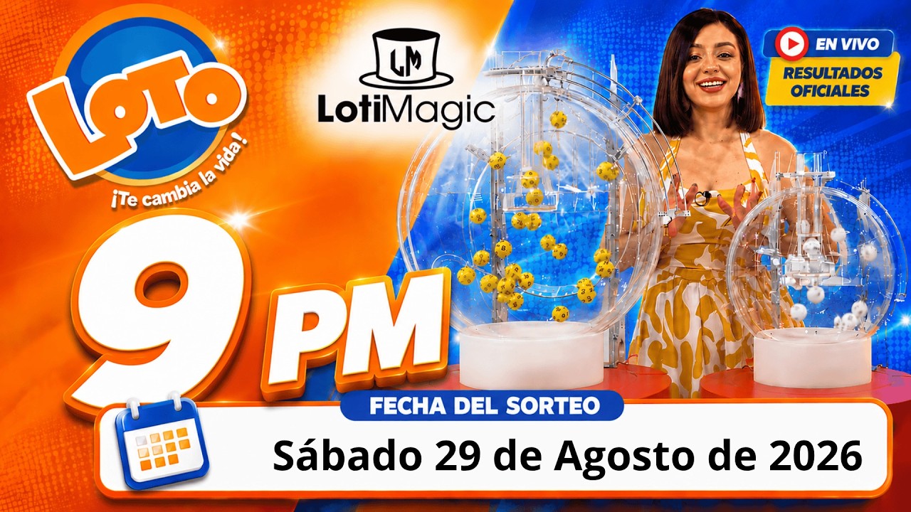 Sorteo LOTO Nicaragua 9:00 PM | Resultados de Hoy &ndash; S&aacute;bado 29 de Agosto 2026