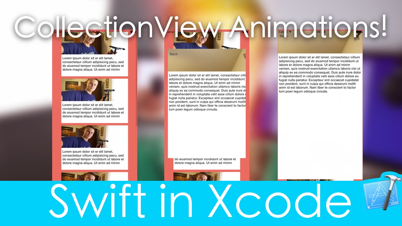 Collection View Animations! (Swift in Xcode)