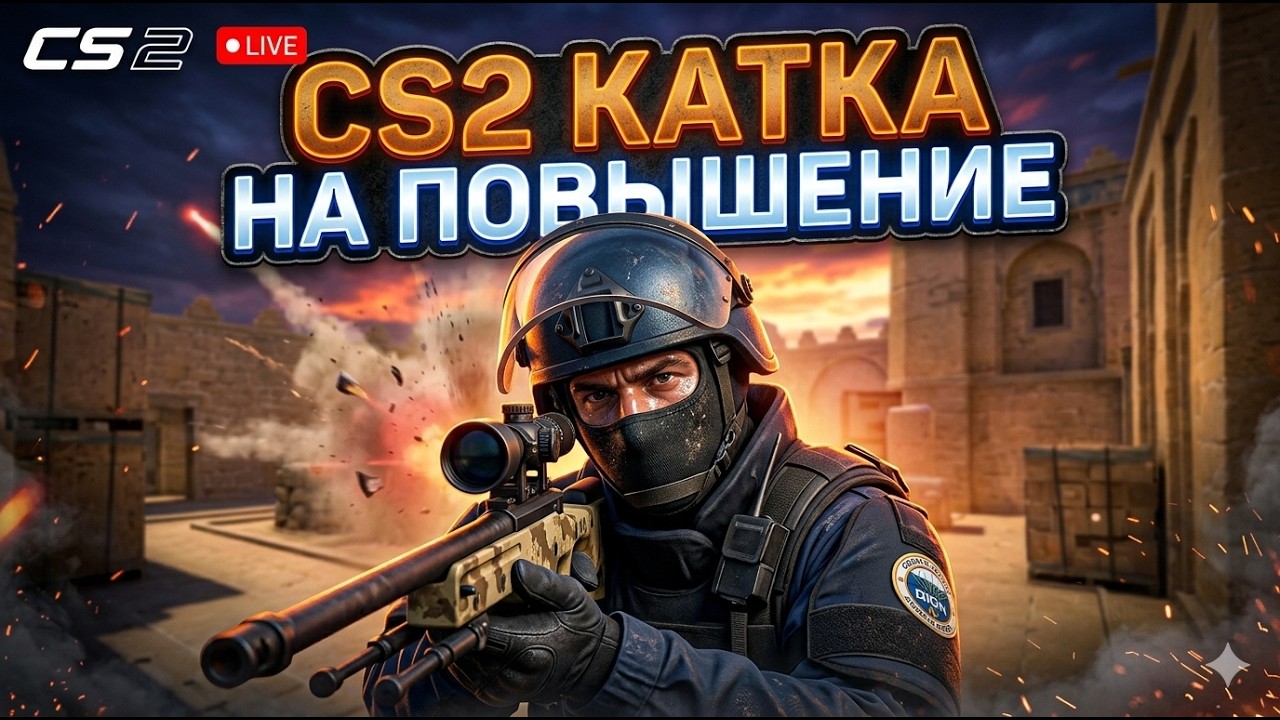 CS2: ЖЕСТКАЯ КАТКА НА ПОВЫШЕНИЕ ⚡️ КИБЕРСПОРТ В ЗДАНИИ
