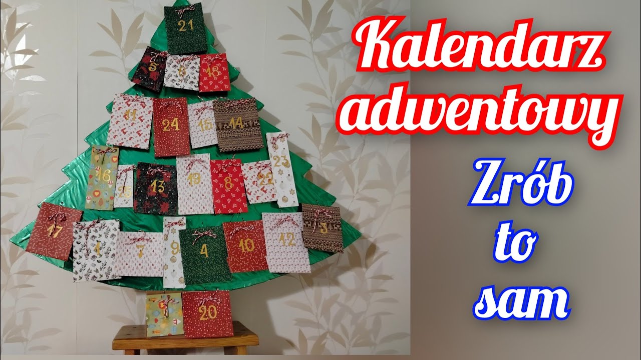 Kalendarz adwentowy. Zrób to sam!