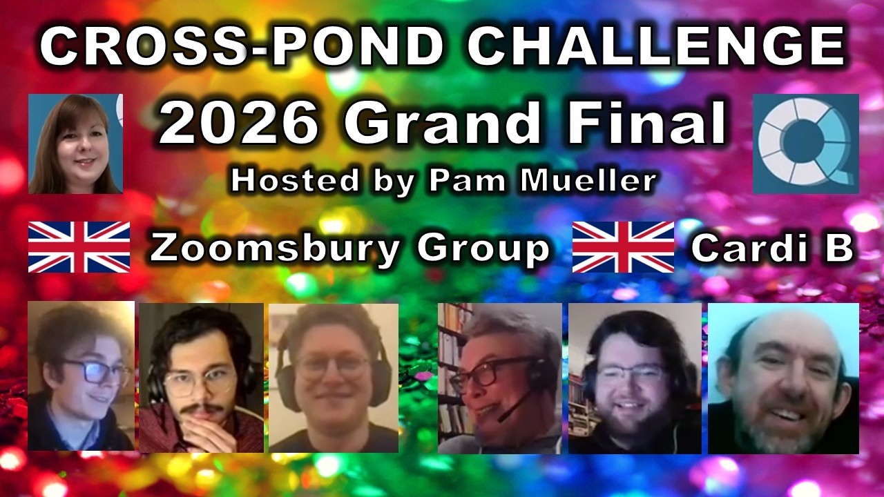 Финал чемпионата мира по онлайн-викторинам Connections Online Quiz League 2026 🥇 🇬🇧 Zoomsbury Gro...