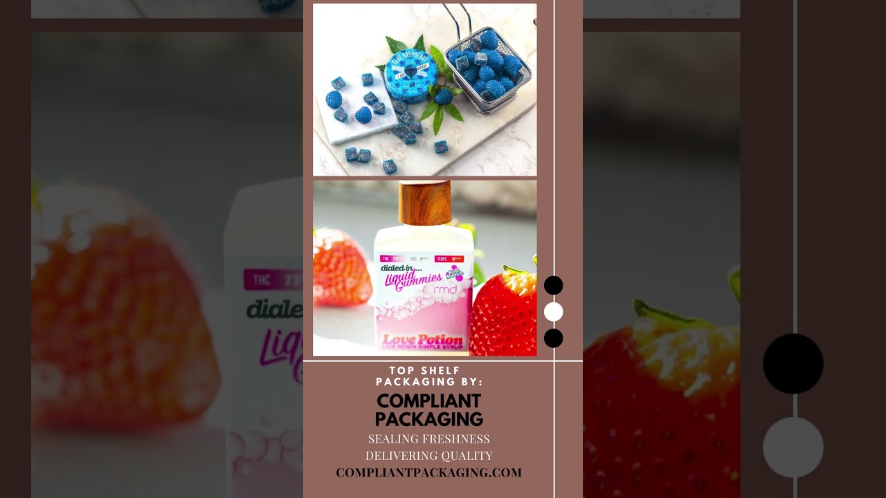 Fresh Packaging Designs for Cannabis Gummies! 🍬👀