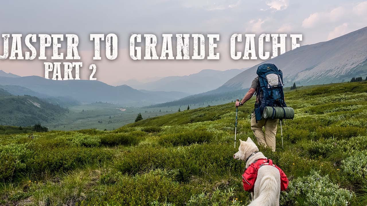 100 Miles Through the Rockies from Jasper to Grande Cache - Freezing Rain and River Crossings