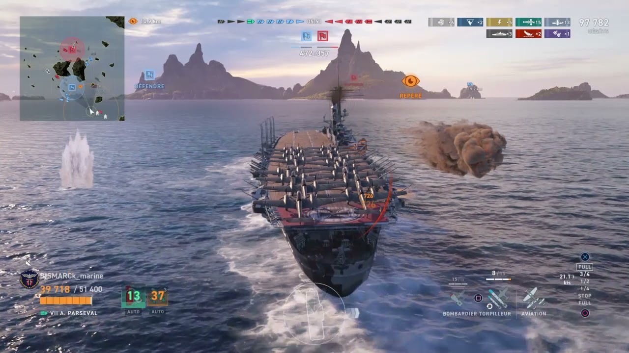 World of Warship legends : porte-avion Allemand