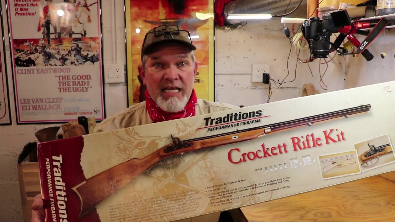 Traditions Crockett Rifle Kit- A complete build!