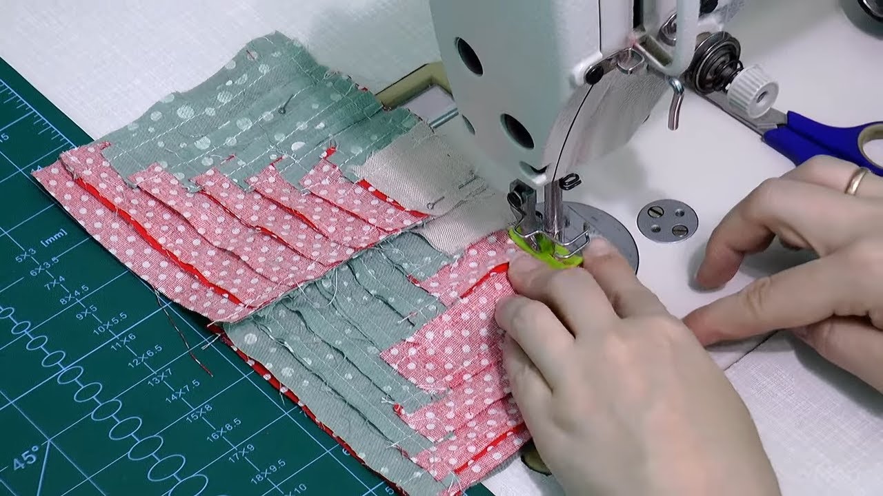 ✨Amazing sewing project from fabric remnants / How to sew simply and creatively.