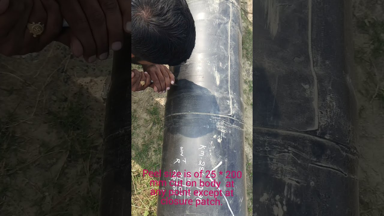 How to perform Peel Test for Field Joint Coating ?? #Peel #Test #Pipeline #CGD #Body #htlp-80