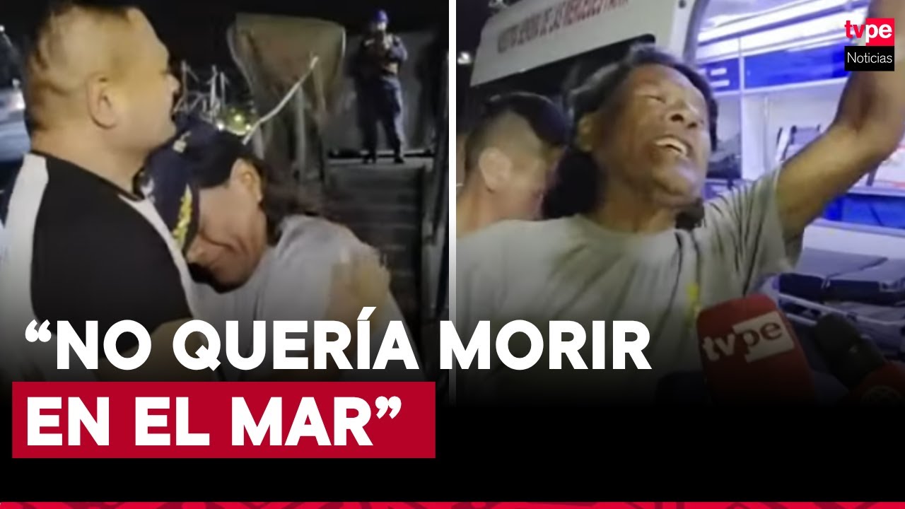 Paita: pescador se reencuentra con su hermano tras más de 90 días perdido en el mar