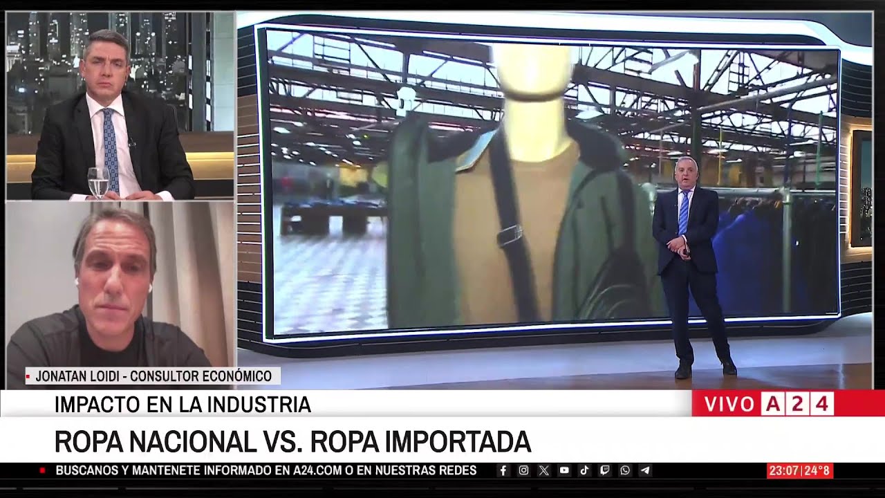 👉 ROPA NACIONAL VS. ROPA IMPORTADA: CRUCES ENTRE EL GOBIERNO Y LA INDUSTRIA TEXTIL