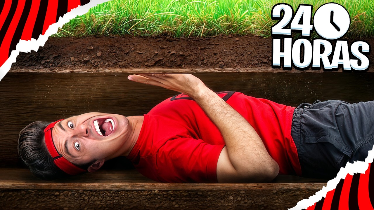 24 HORAS PRESOS EM UMA CAIXA DE MADEIRA! *Desafio