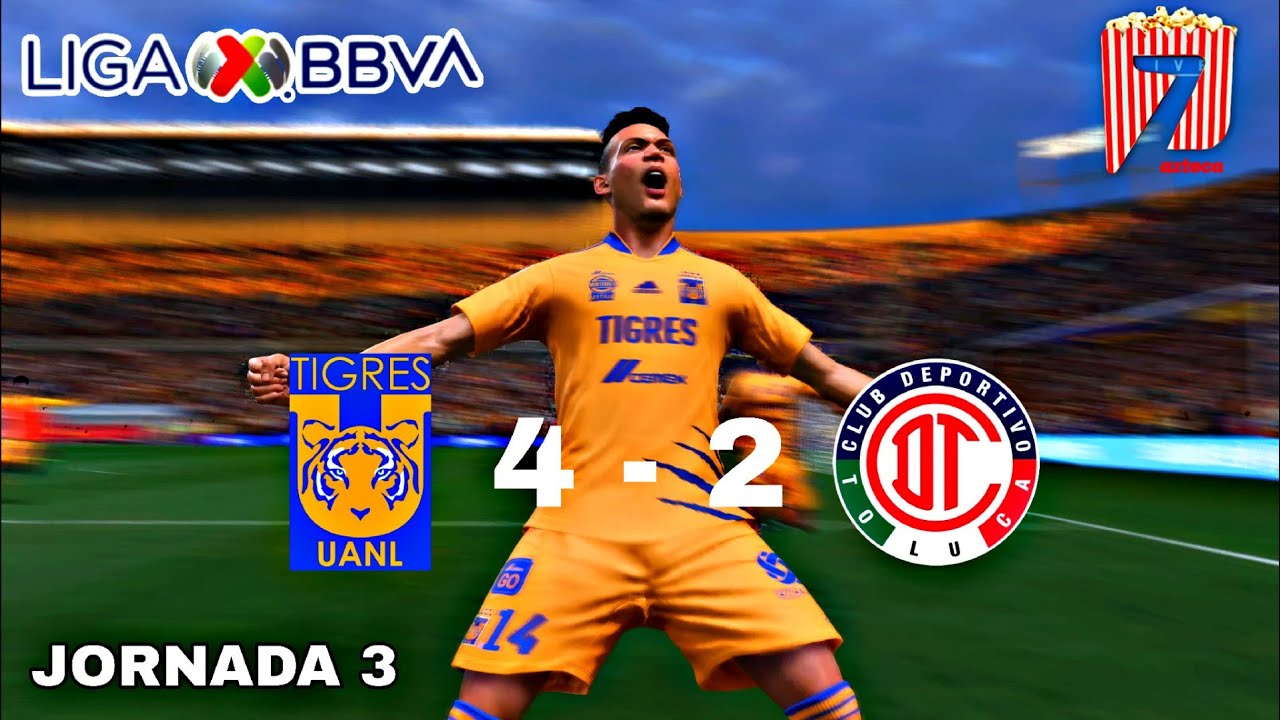 TIGRES VS TOLUCA | JORNADA 3 LIGA BBVA MX | CL2026 | FIFA22