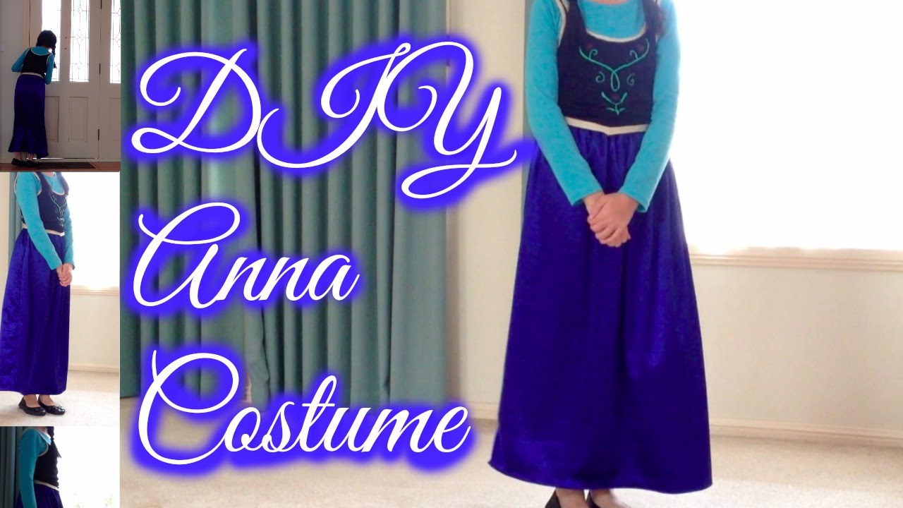 DIY Anna Frozen Costume