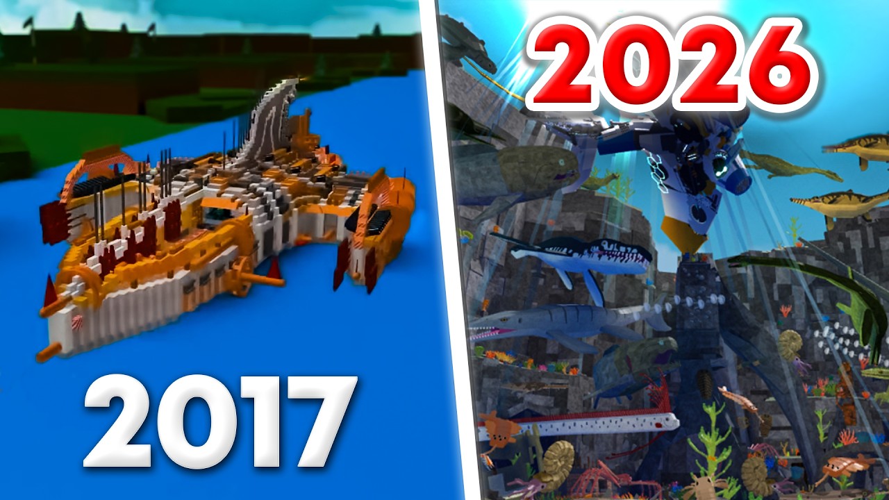 The History Of Building In Build A Boat For Treasure