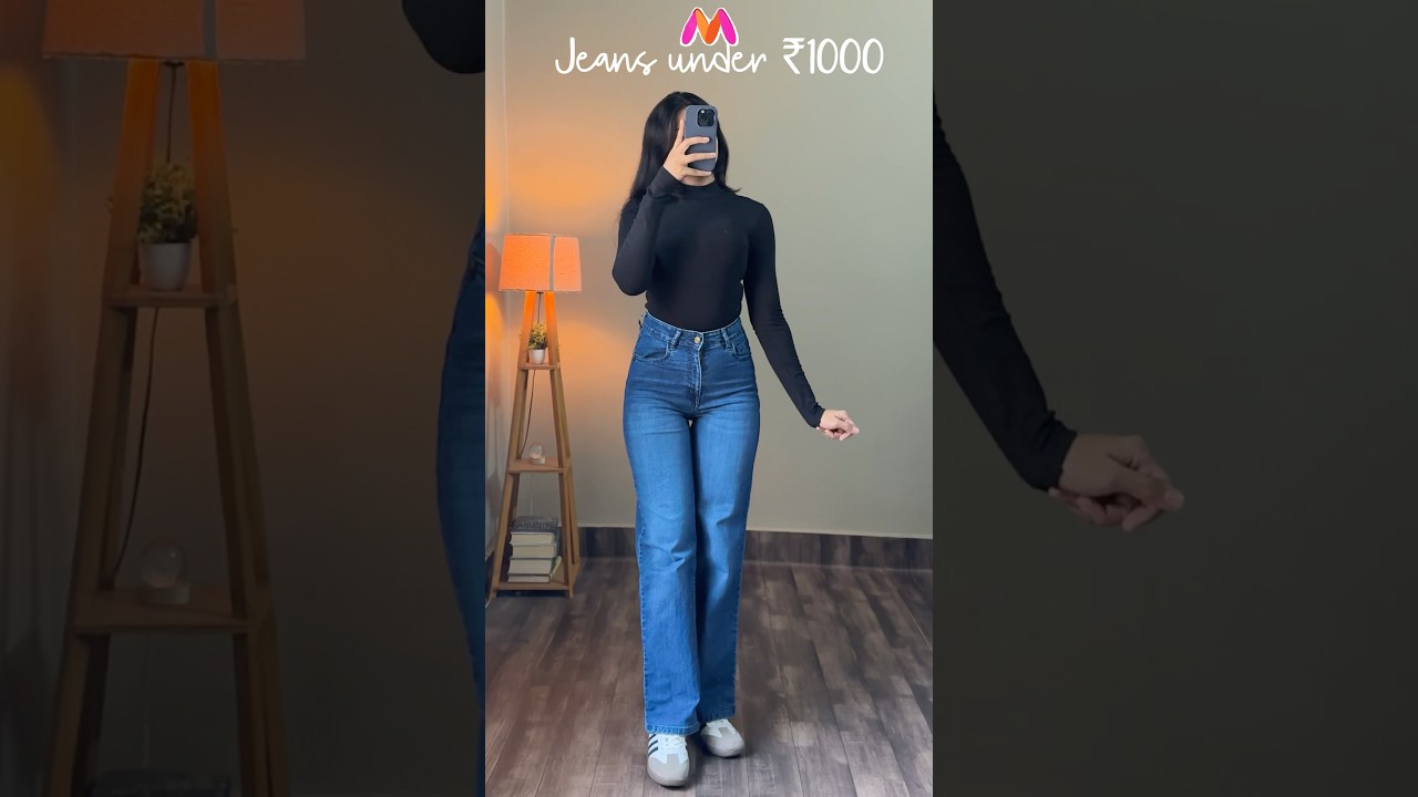 Myntra jeans you can&rsquo;t miss under ₹1000😍 check community post for links✨#myntra #myntrahaul #jeans