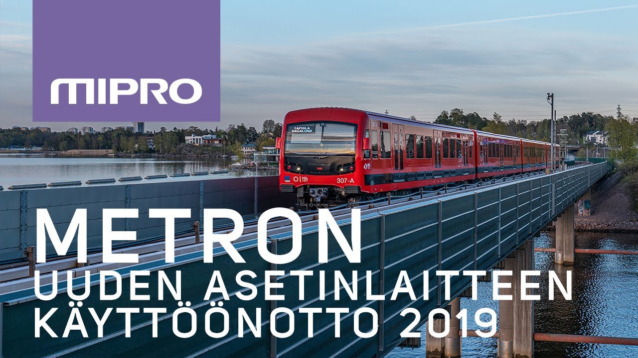 Metron asetinlaitteen käyttöönotto