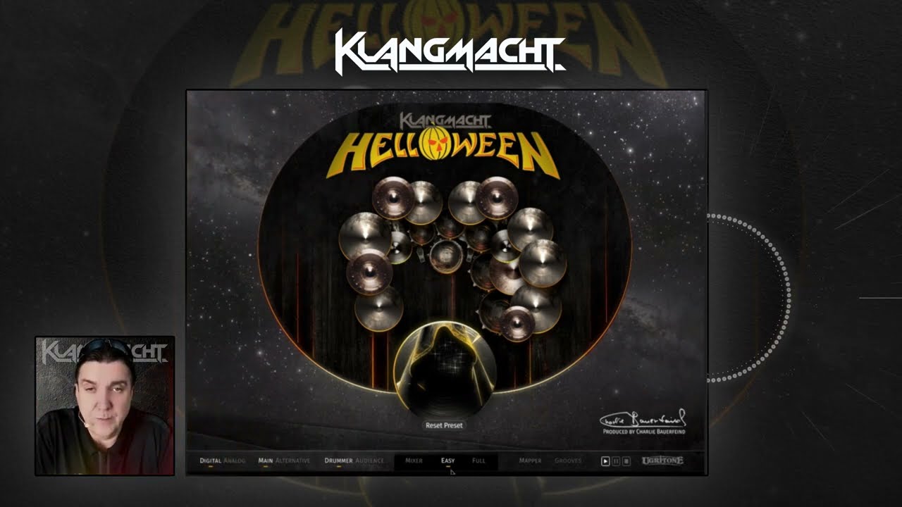 Klangmacht Drums Helloween - Walkthrough with Charlie Bauerfeind