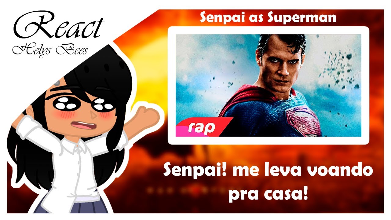 Nagatoro-san react rap do Superman | Senpai as Superman | 7Minutoz