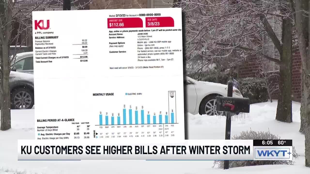 Winter weather, utility rate increase hit Kentucky customers’ wallets
