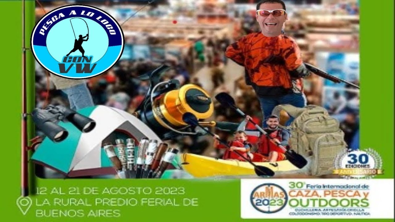 Feria de Caza, Pesca y outdoors en la Rural 2023 parte 2