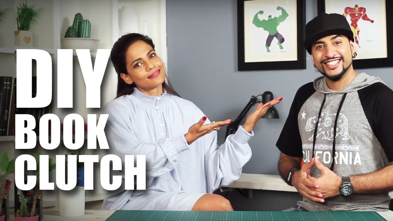 How to make a DIY Book Clutch Feat. Priyanka Bose