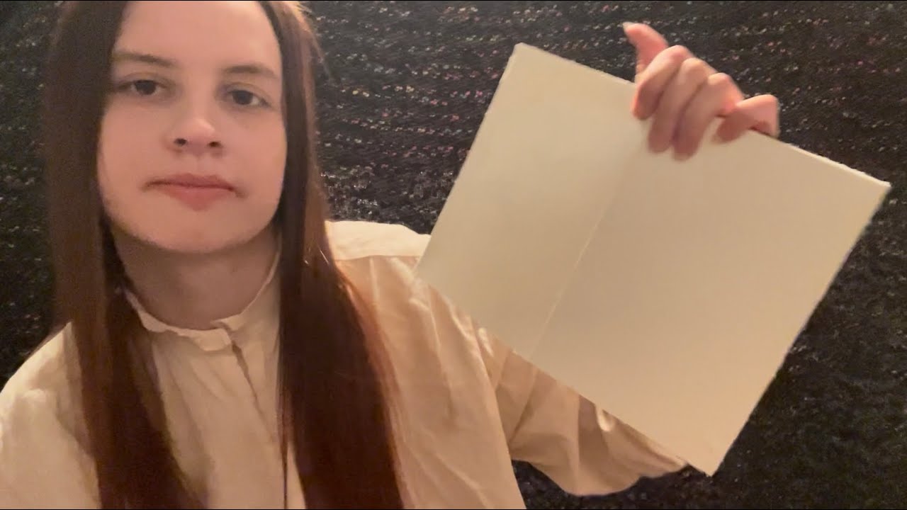 asmr showing you my art supplies (tapping, soft voice, scratching)