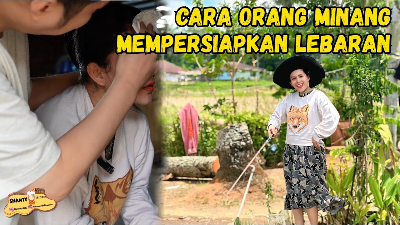 YUK SAKSIKAN CARA ORANG MINANG MEMPERSIAPKAN LEBARAN + PANCING IKAN SENDIRI ! 🥰🇮🇩