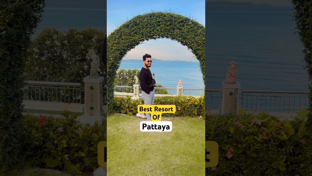 PATTAYA RESORT - PRIVATE BEACH 🏝️ WATCH FULL VIDEO NOW #shorts #ytshorts