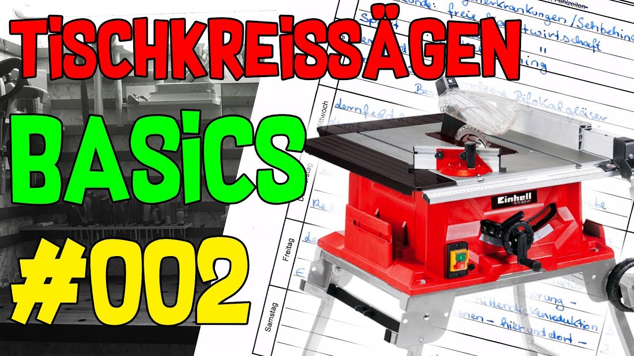 Tischkreissäge #002 - Feinjustieren