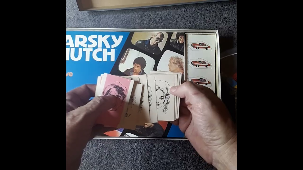Starsky & Hutch Board Game Milton Bardley 1977