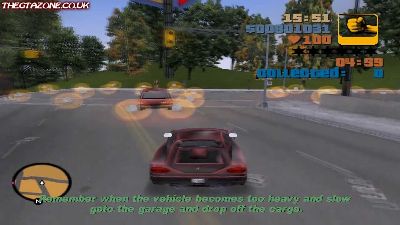 Grand Theft Auto 3 - Mission #60 - Bullion Run