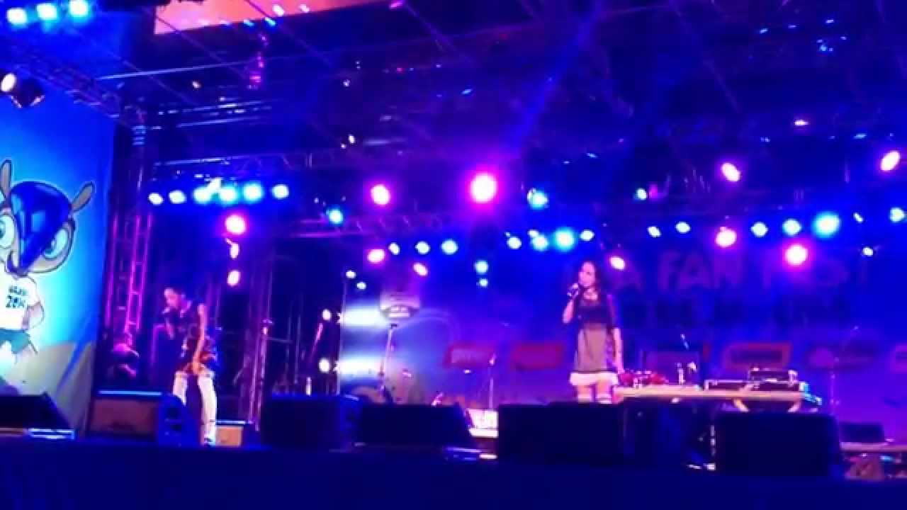 140613 - Mika Nakashima × Miliyah Kato -「Fighter (T W C Brazil 2014)」@ Fifa Fan Fest in Copacabana