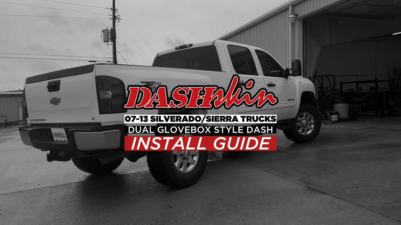 ИНСТРУКЦИЯ: Установка накладки на приборную панель DashSkin 07&ndash;13 Chevrolet Silverado/GMC (ПРИБОР...