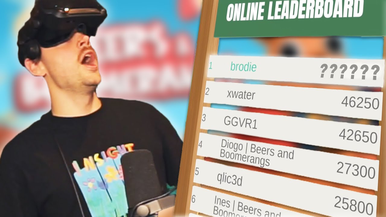 BREAKING A WORLD RECORD IN VR!