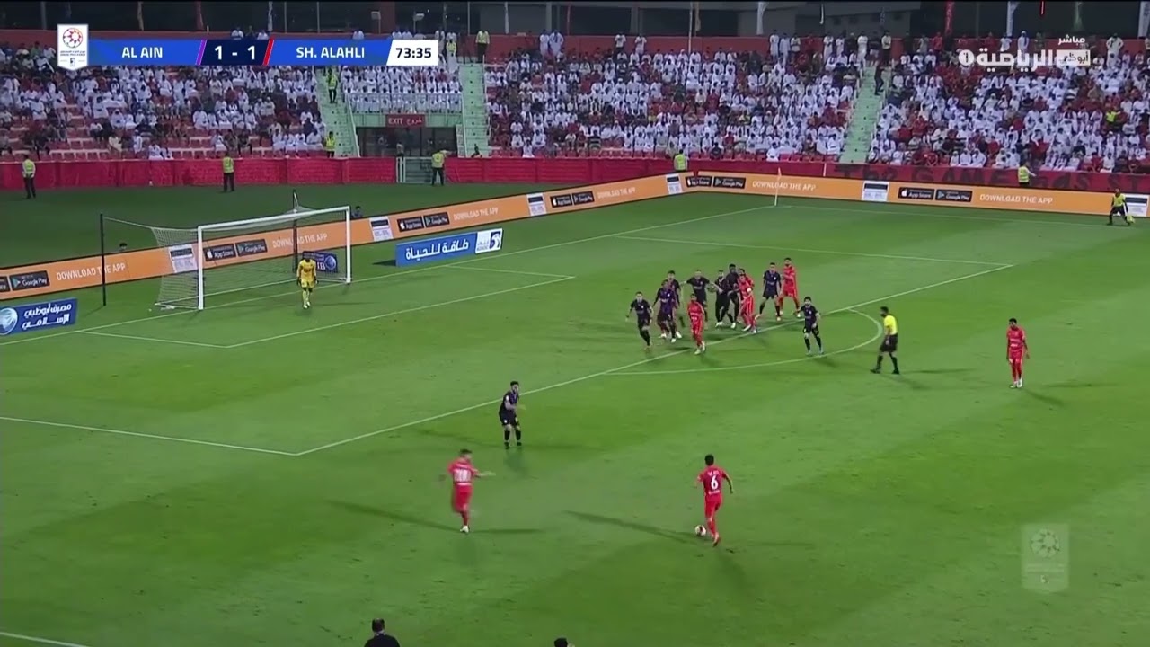 شباب الأهلي 2-1 العين - الجولة الثامنة