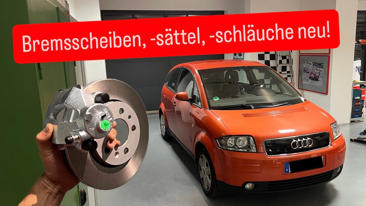 DIY - Audi A2 Bremsen vorne wechseln