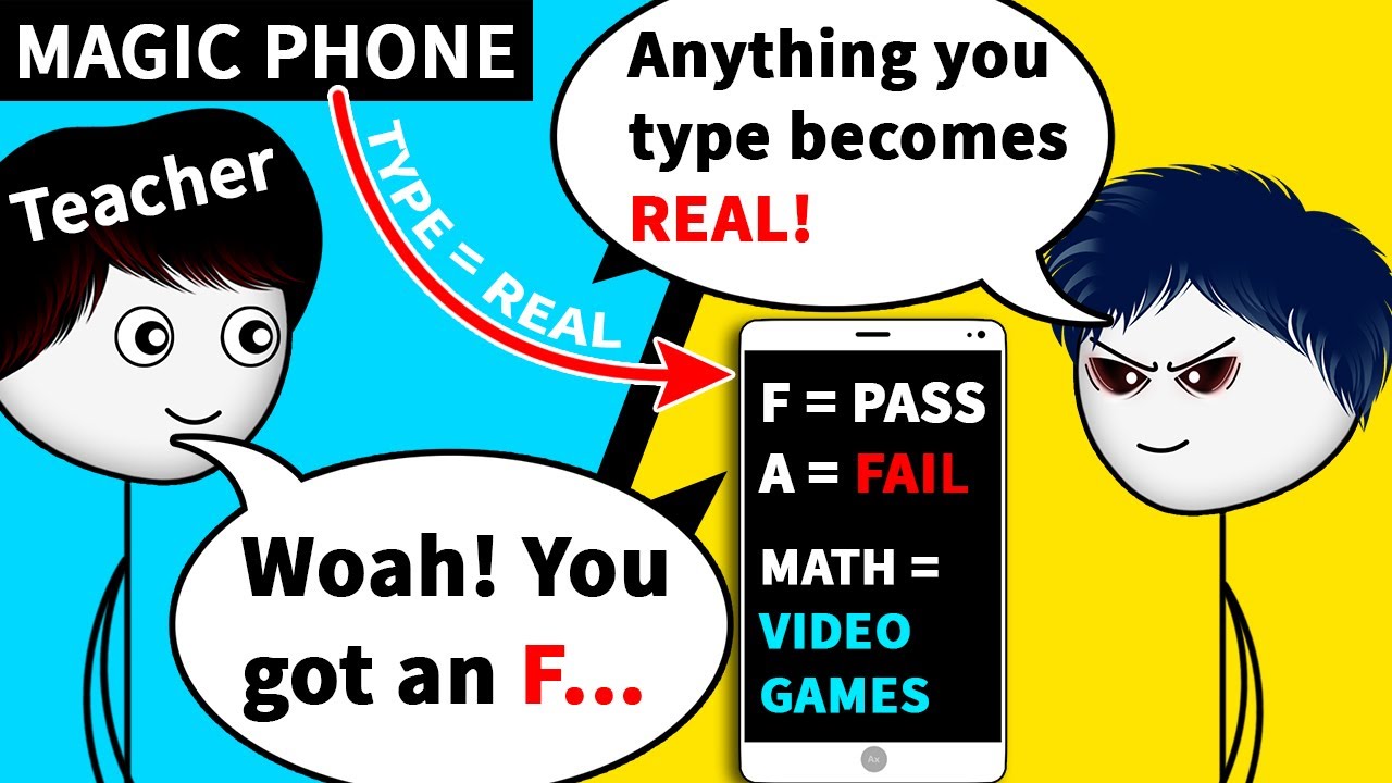 When a Gamer gets a Magic Phone