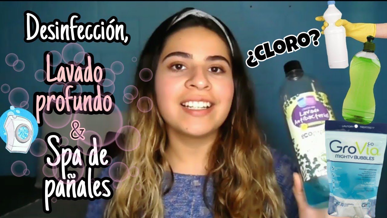 DESINFECCIÓN, LAVADO PROFUNDO Y SPA DE PAÑALES ECOLÓGICOS// Te los explico paso a paso.