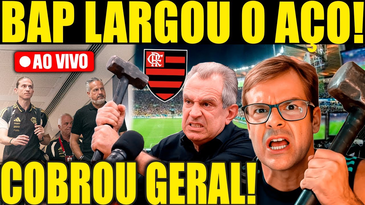 BAP LARGOU O AÇO! COBROU GERAL! GANHAR DO LANUS É OBRIGAÇÃO! LIVE RAIZ! 📱