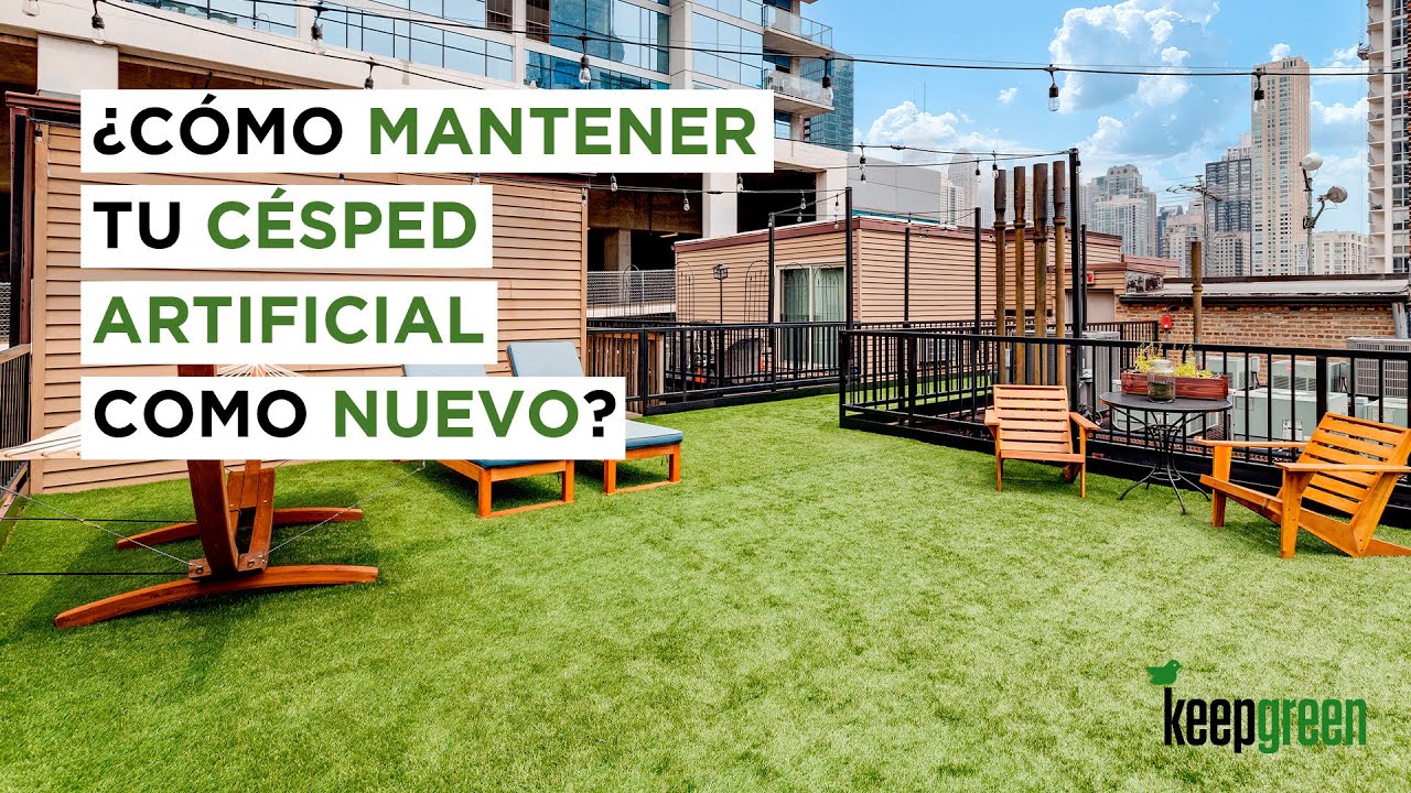 👉¿CÓMO mantener tu CÉSPED ARTIFICIAL como NUEVO?