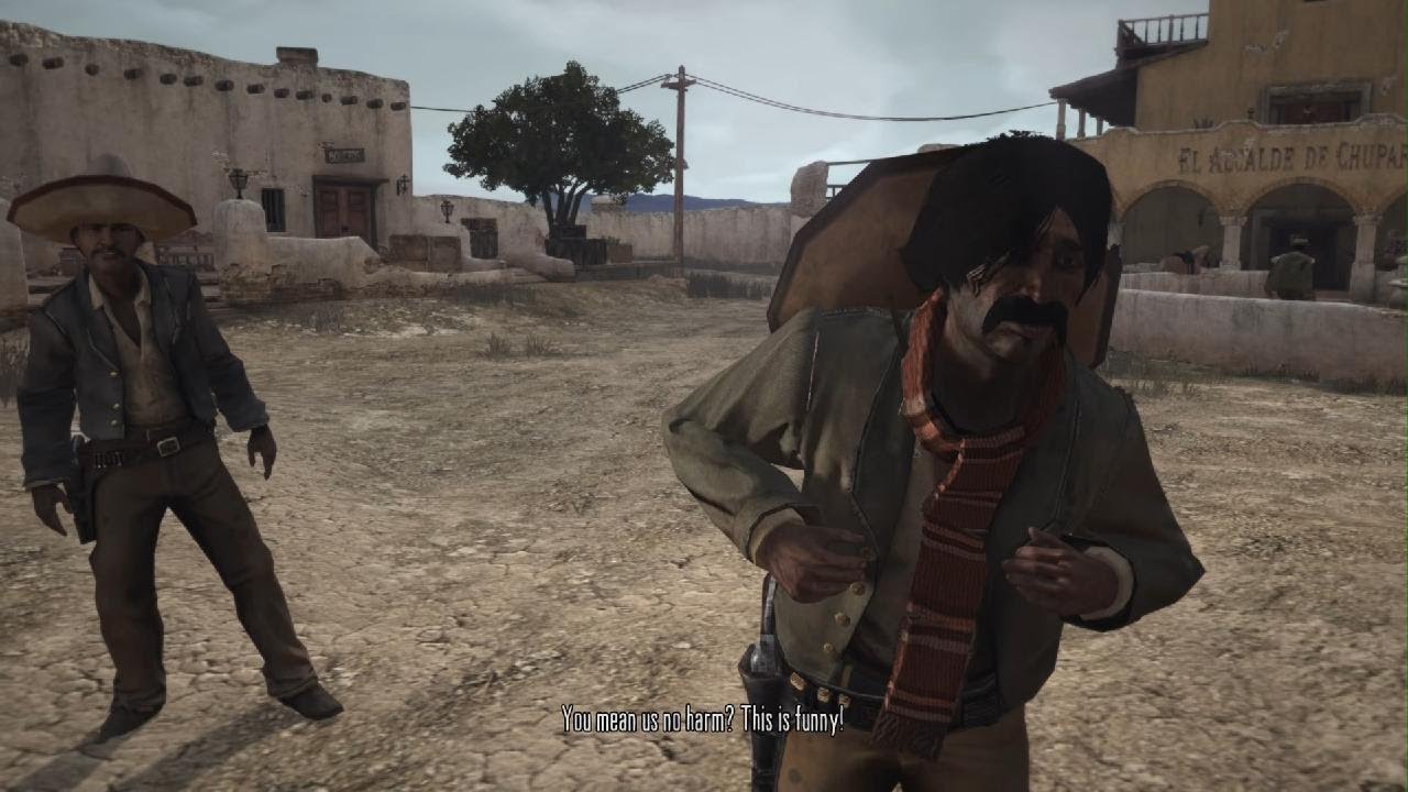 John Marston Visits Mexico kills locals and Meets Landon Rickets
