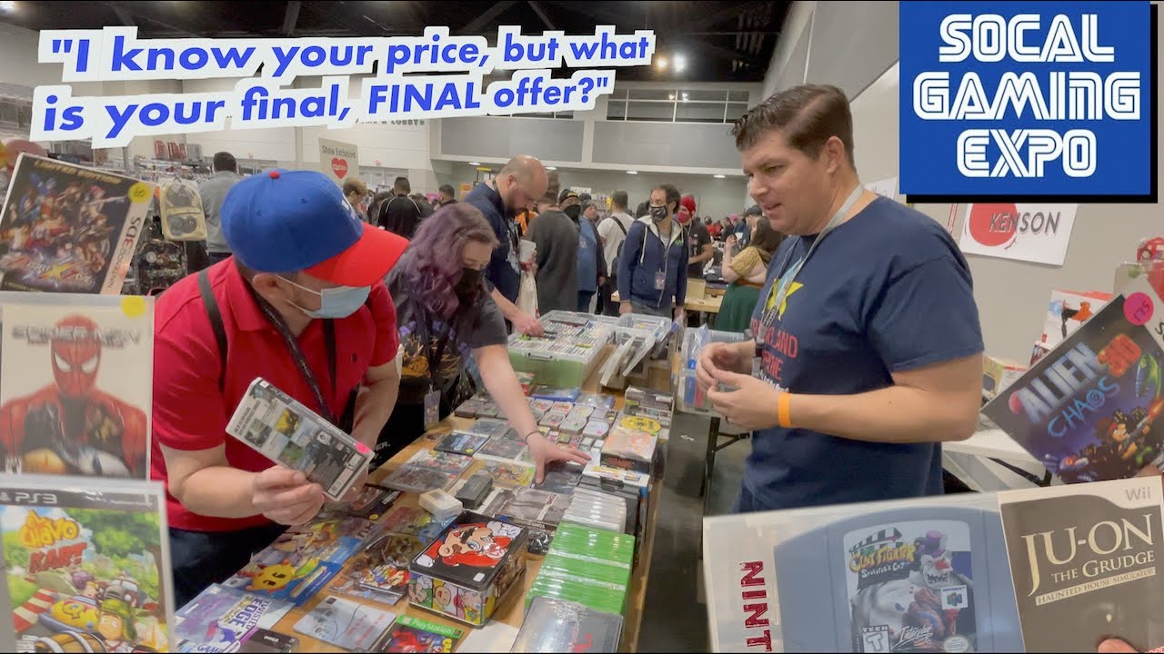 Могу ли я продать САМУЮ РЕДКУЮ ИГРУ ДЛЯ N64 на выставке SoCal Gaming Expo 2022?