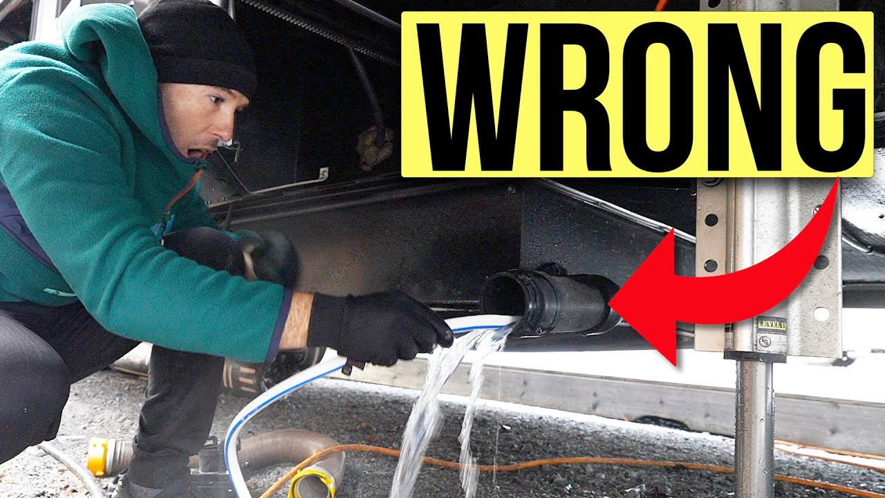 How NOT to RV in FREEZING WINTER WEATHER