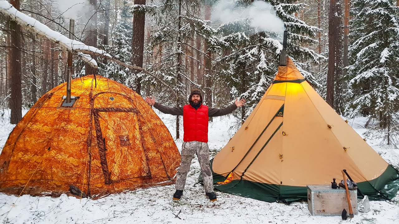 Берег УП-5 или Tentipi? Обзор и сравнение зимних палаток