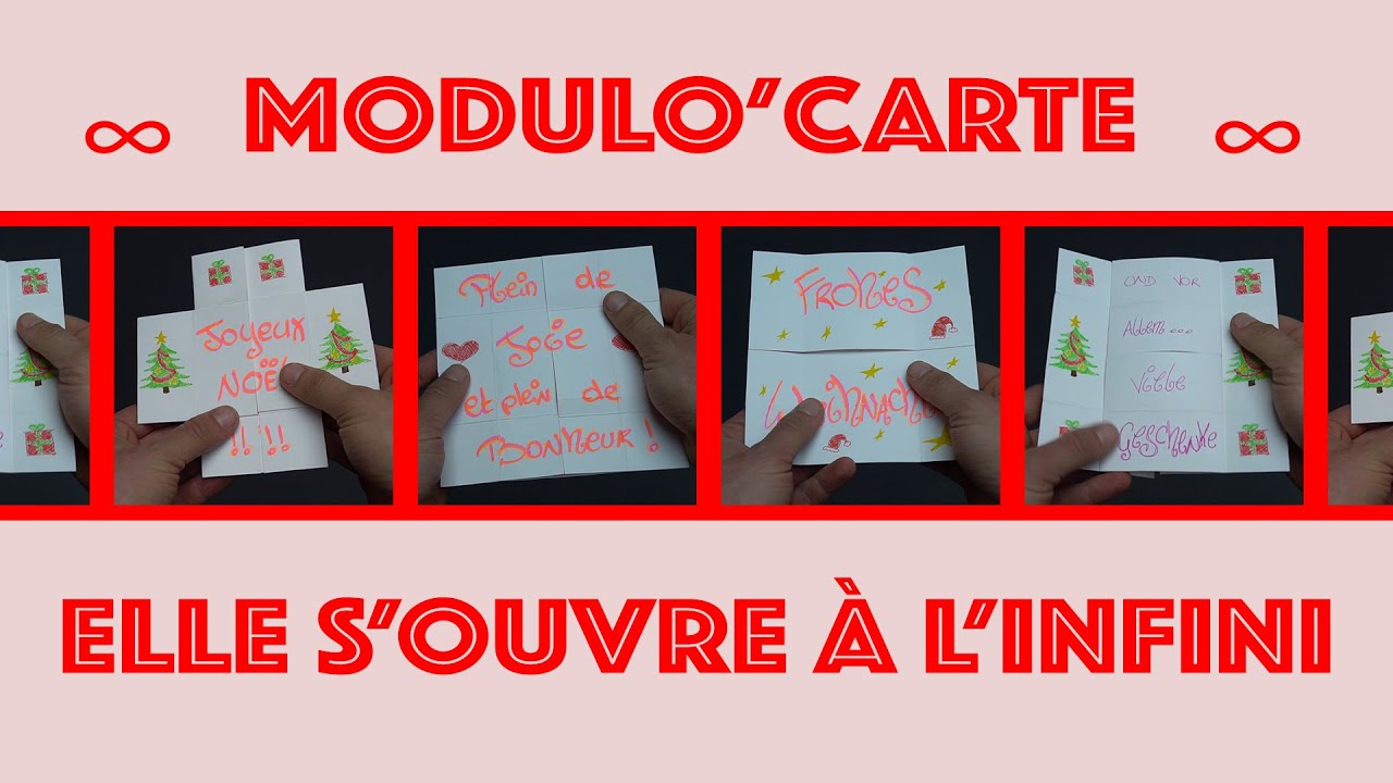 &infin; Modulo'carte, la carte qui s'ouvre &agrave; l'infini &infin;