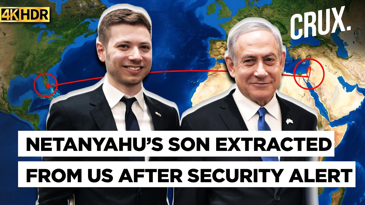 Israel Secretly Evacuates Netanyahu&rsquo;s Son Yair From Florida Amid Iranian Assassination Fears | 4K