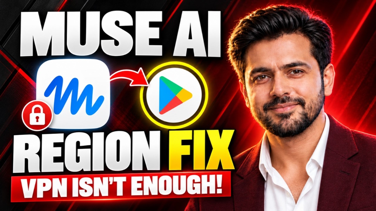 How to Fix Muse AI Video Generator Region Problem (Permanently)